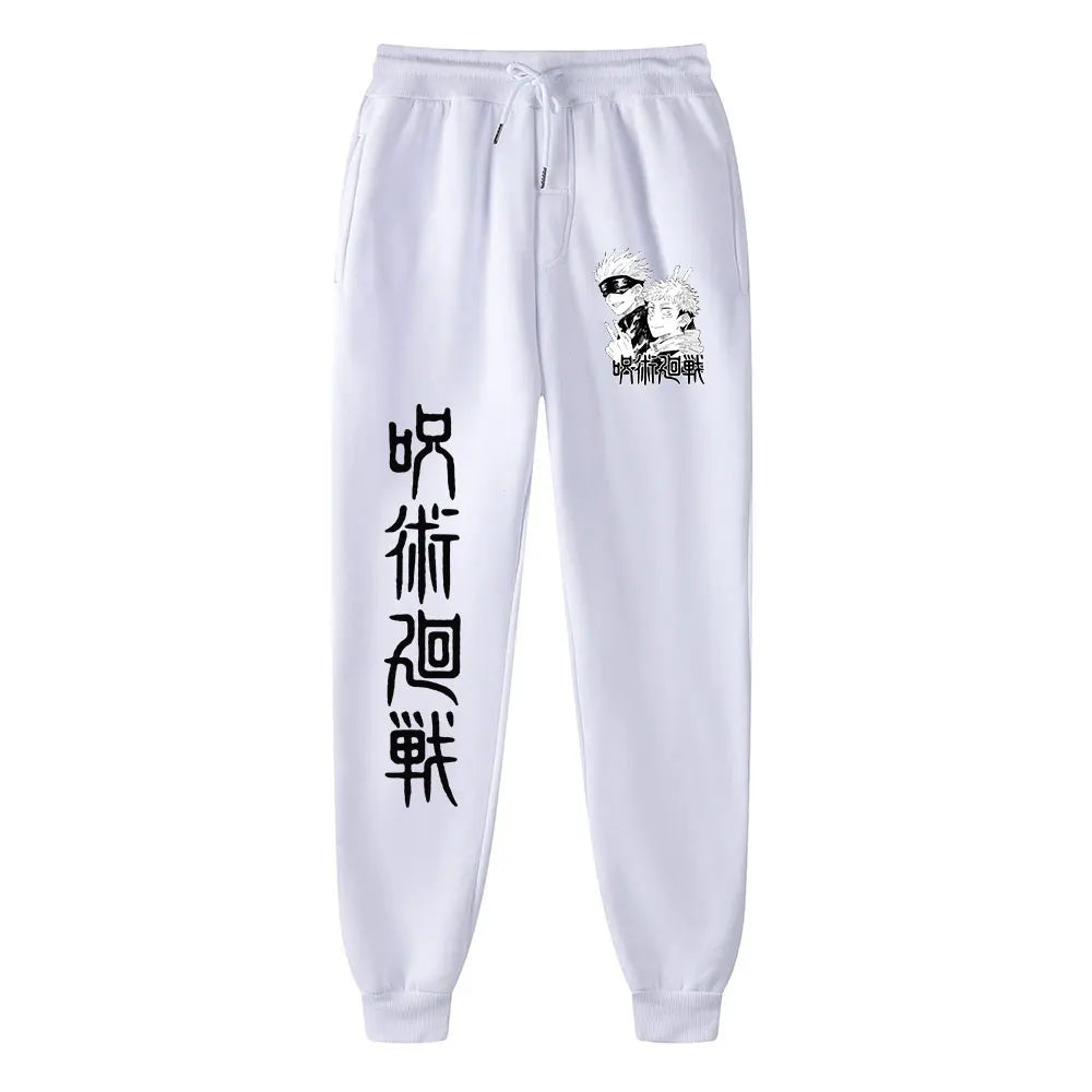 Anime Jujutsu Kaisen Sports Pants Running Workout Jogging Long Pants Gym Sport Trousers for Men Jogger Sweatpants