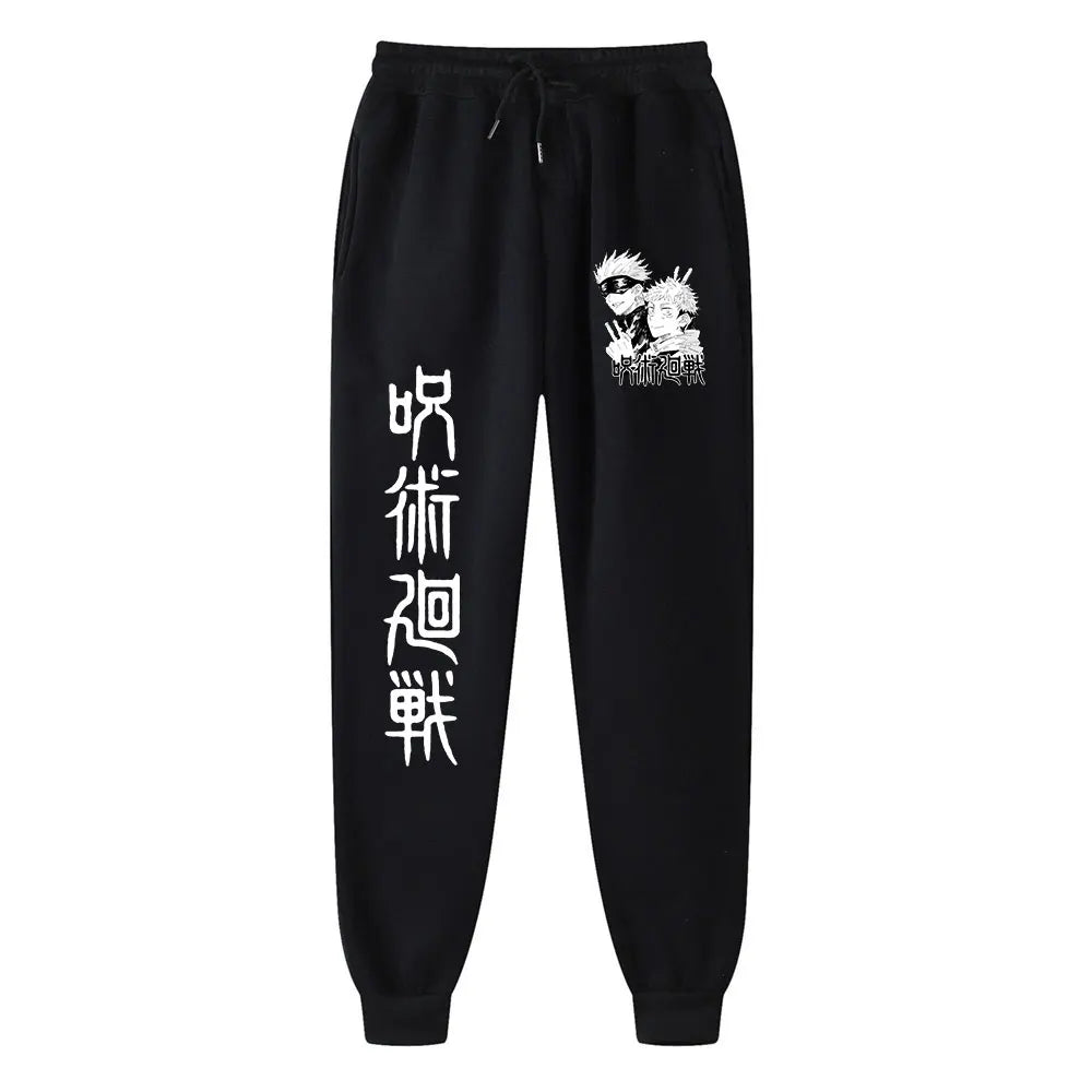 Anime Jujutsu Kaisen Sports Pants Running Workout Jogging Long Pants Gym Sport Trousers for Men Jogger Sweatpants