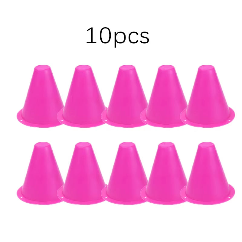 8Cm Plastic Skate Marker Cones Roller Football Soccer Training Equipment Marking Cup Roller Skating Roadblock Accessories