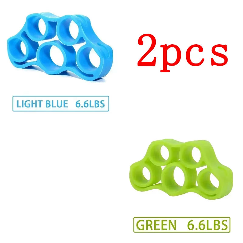Silicone Grip Training and Exercise Finger Exercise Stretcher Hand Strengthener Arthritis Grip Trainer Hand Brush Expander Grips