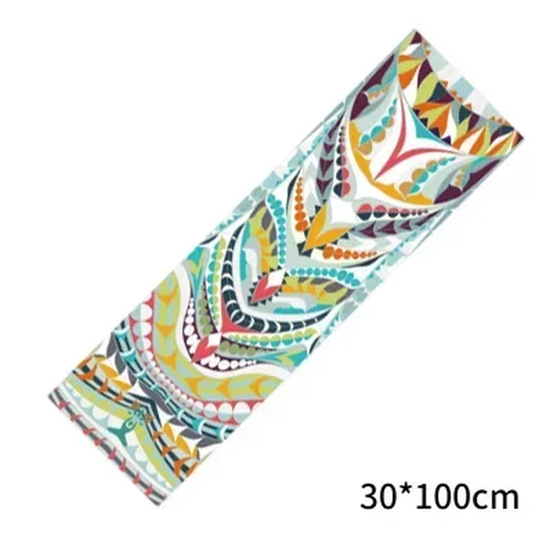 New Yoga Blanket Yoga Towel Yoga Hall Quick-Drying Towel Fitness Towel Printing Sports Travel Quick-Drying Anti-Slip Pilates