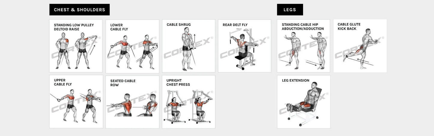 SS3 Home Gym with Integrated Front/Rear Fly