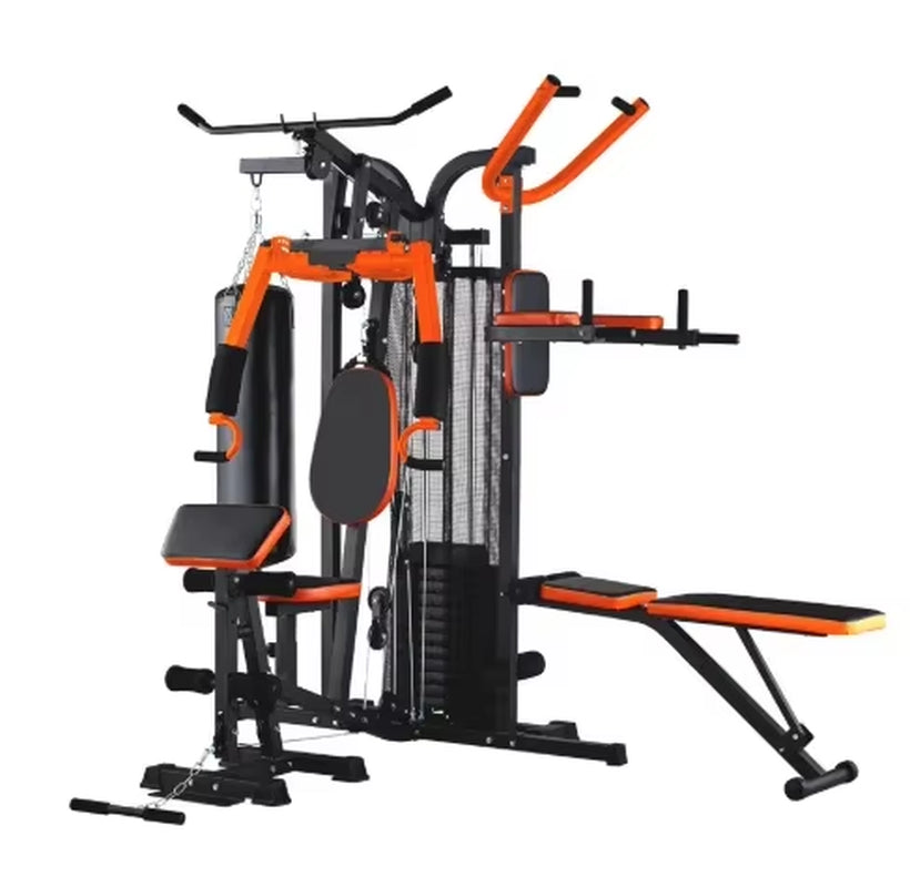 Gym Equipment Bodybuilding Home Gym Three Person Station Body Customized Steel Logo Multifunctional Trainer