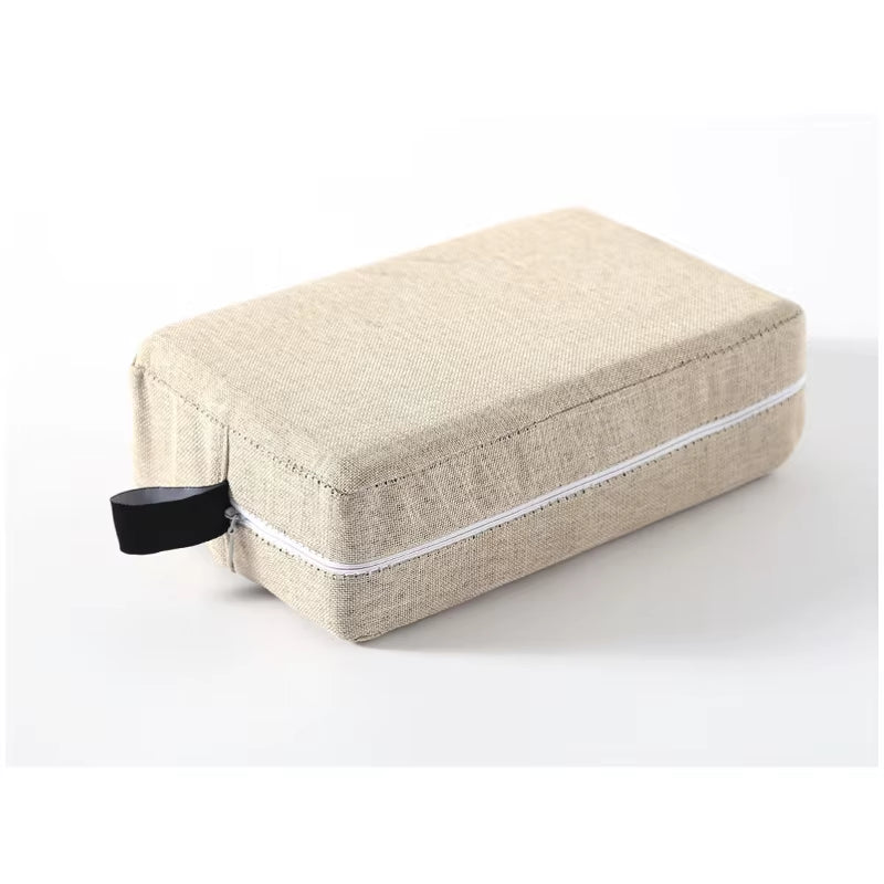 Yoga Block Set Pilates Brick Fitness Belt Set for Exercise Workout Fitness Training Block Brick Stretching Belt Yoga Bolster Bag