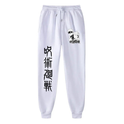 Anime Jujutsu Kaisen Sports Pants Running Workout Jogging Long Pants Gym Sport Trousers for Men Jogger Sweatpants