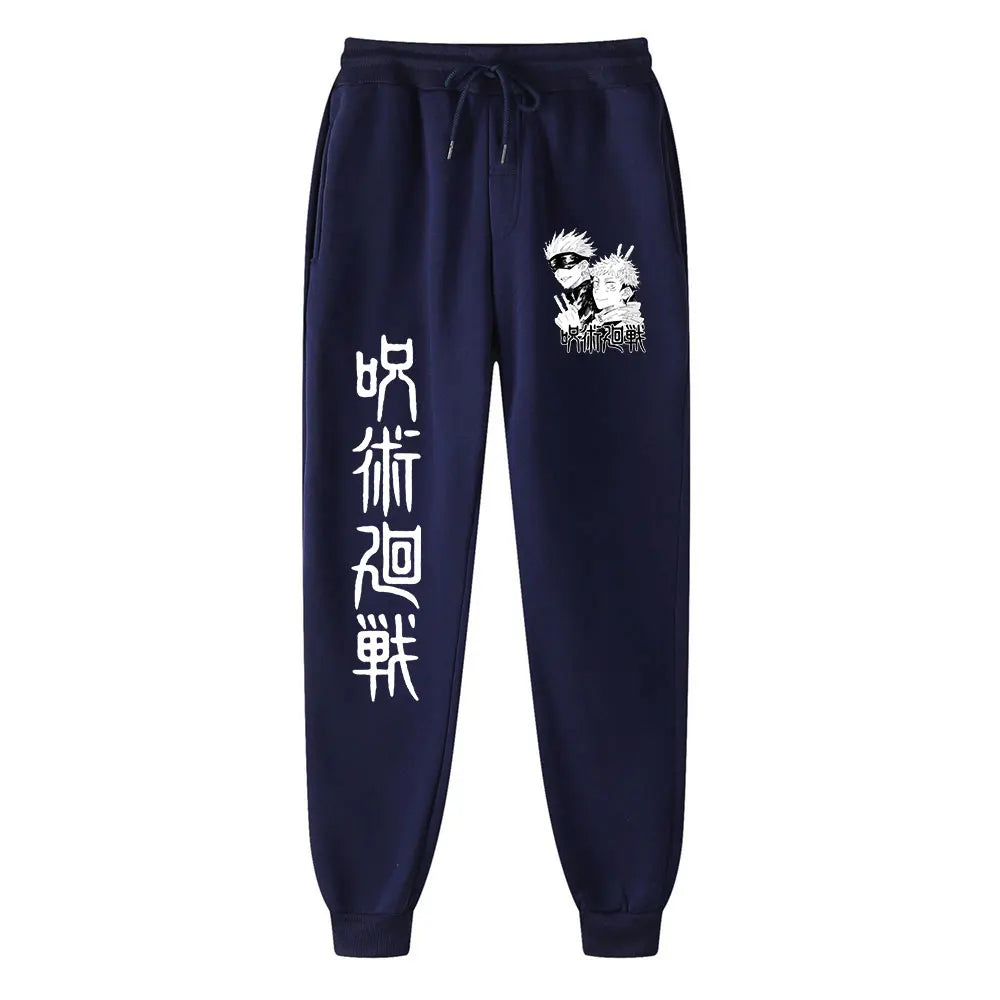 Anime Jujutsu Kaisen Sports Pants Running Workout Jogging Long Pants Gym Sport Trousers for Men Jogger Sweatpants