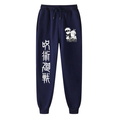 Anime Jujutsu Kaisen Sports Pants Running Workout Jogging Long Pants Gym Sport Trousers for Men Jogger Sweatpants