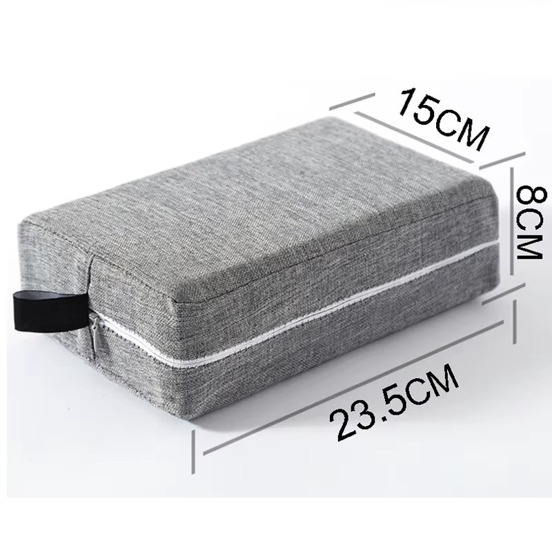 Yoga Block Set Pilates Brick Fitness Belt Set for Exercise Workout Fitness Training Block Brick Stretching Belt Yoga Bolster Bag