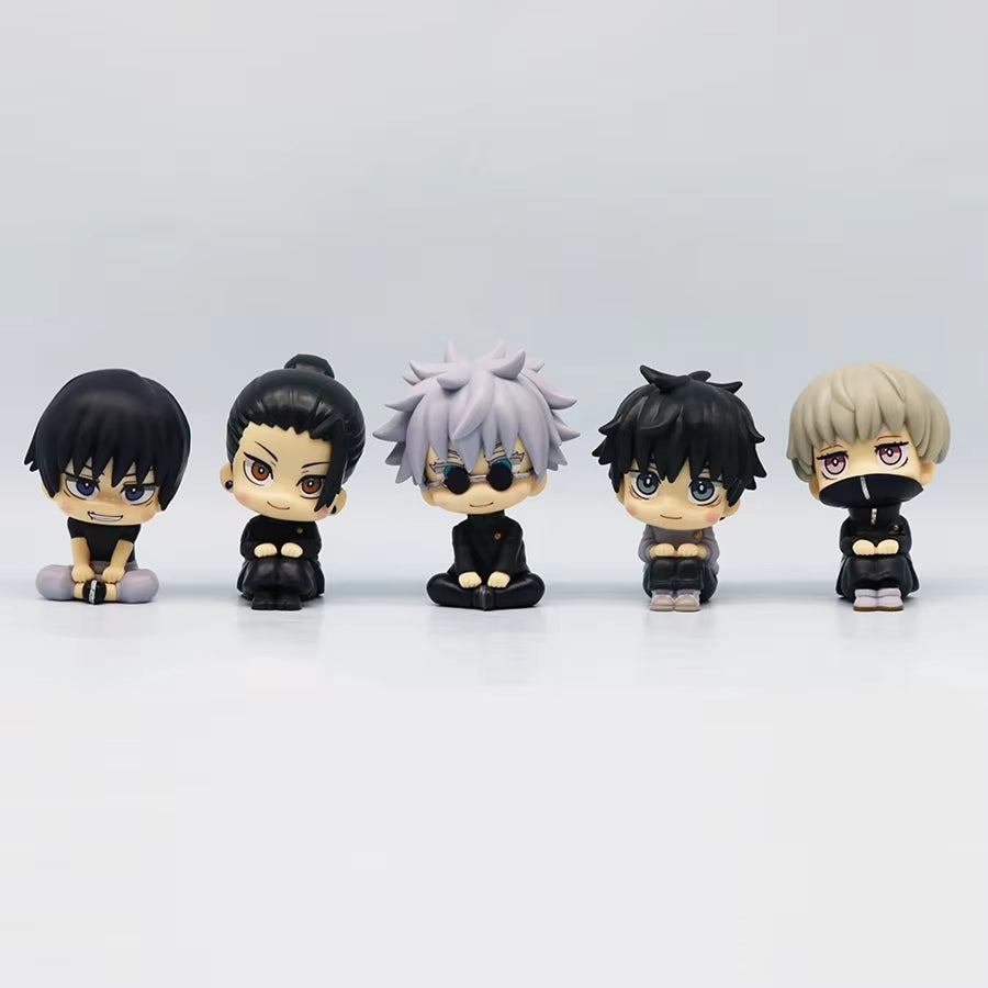 10Cm Jujutsu Kaisen Anime Figure Look up Q Version Satoru Gojo/Geto Suguru Action Figure Fushiguro Toji/Okkotsu Yuta Figurine