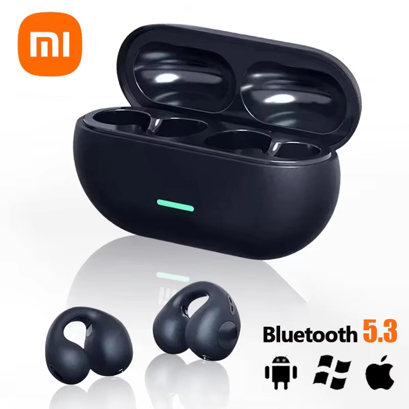 Xiaomi T7500 Bluetooth Earphones Wireless Hifi Stereo Sports Earphones Bone Conduction Headphones with Microphone for Game Music