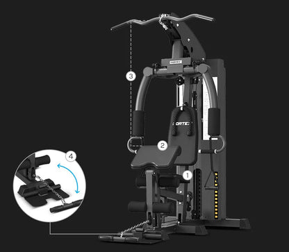 SS3 Home Gym with Integrated Front/Rear Fly
