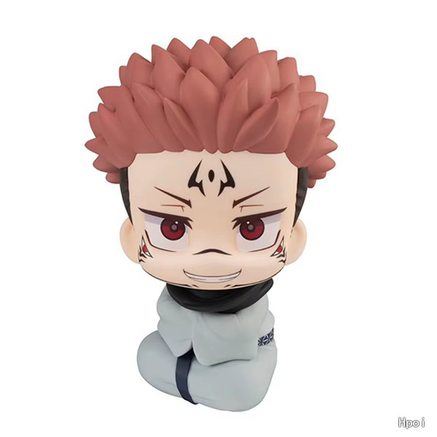 10Cm Jujutsu Kaisen Anime Figure Look up Q Version Satoru Gojo/Geto Suguru Action Figure Fushiguro Toji/Okkotsu Yuta Figurine