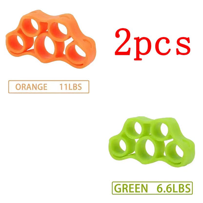 Silicone Grip Training and Exercise Finger Exercise Stretcher Hand Strengthener Arthritis Grip Trainer Hand Brush Expander Grips