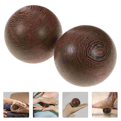 2Pcs Rosewood Hand Hand Exercise Balls Baoding Hand Exercise Balls Chinese Acupoint Hand Exercise Balls Adult Wrist Hand