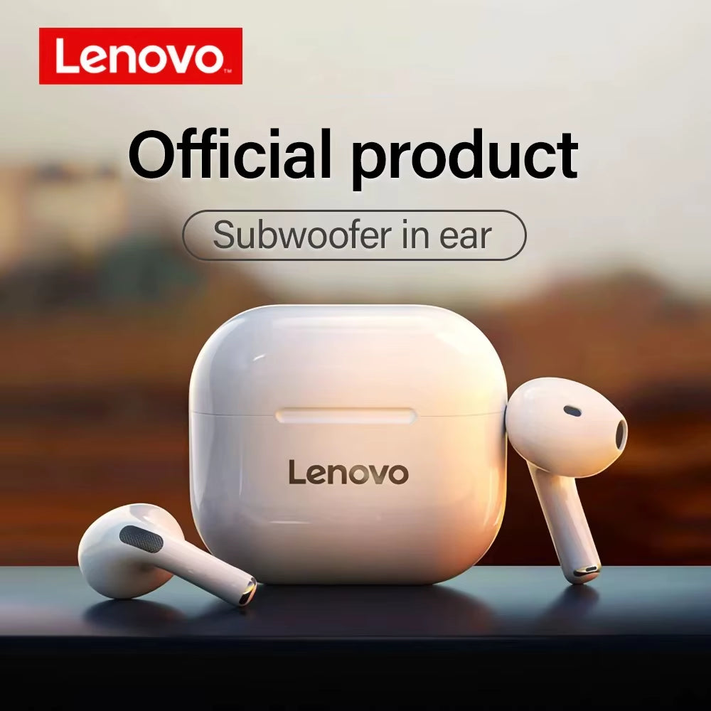 New  LP40 Earphones TWS Wireless Bluetooth Earbuds Bass Touch Control Stereo Noise Reduction Long Standby Original Choice