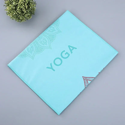 New Yoga Blanket Yoga Towel Yoga Hall Quick-Drying Towel Fitness Towel Printing Sports Travel Quick-Drying Anti-Slip Pilates