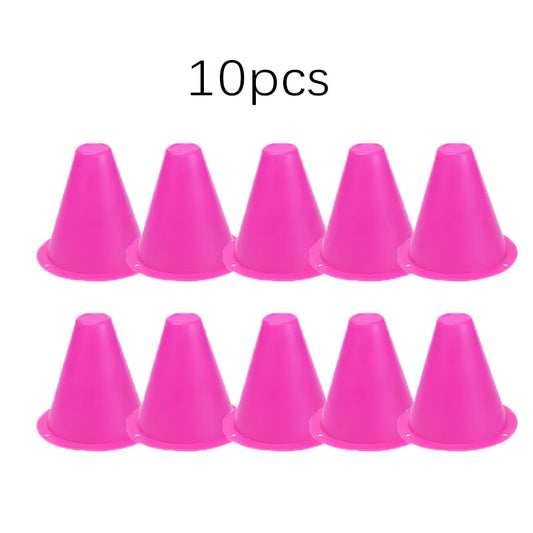 8Cm Plastic Skate Marker Cones Roller Football Soccer Training Equipment Marking Cup Roller Skating Roadblock Accessories