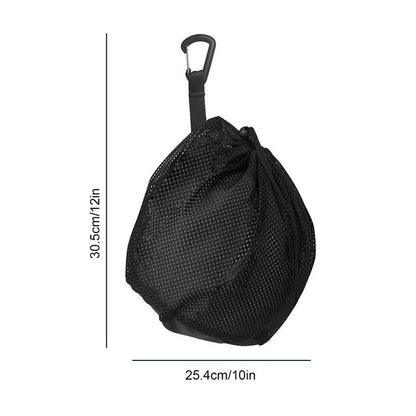 Single Ball Bag Mesh Bag for Transporting Single Volleyball Basketball Football Volleyball Bag Mesh Handbag Ball Bag Clip On