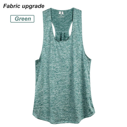 Sleeveless Racerback Workout Tank Tops for Women,Running Training Yoga Shirts,Fitness Sport Yoga Vest, Gym Sport Shirts