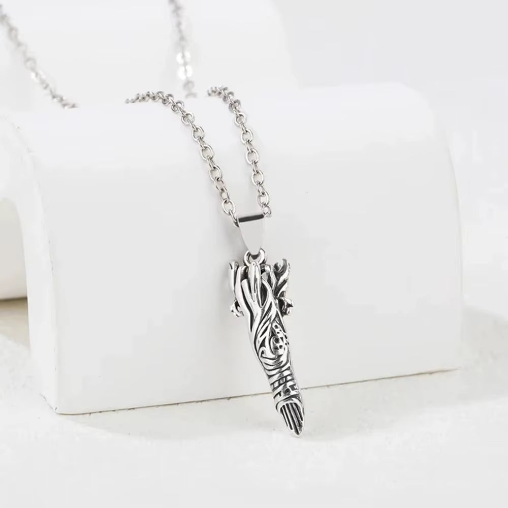 Anime Jujutsu Kaisen Ryomen Sukuna Satoru Gojo Prison Realm Pendant Necklace Cosplay Unisex Prop Jewelry Accessories Gift