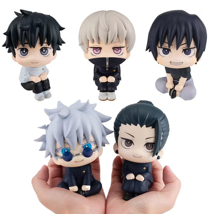 10Cm Jujutsu Kaisen Anime Figure Look up Q Version Satoru Gojo/Geto Suguru Action Figure Fushiguro Toji/Okkotsu Yuta Figurine