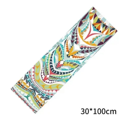 New Yoga Blanket Yoga Towel Yoga Hall Quick-Drying Towel Fitness Towel Printing Sports Travel Quick-Drying Anti-Slip Pilates