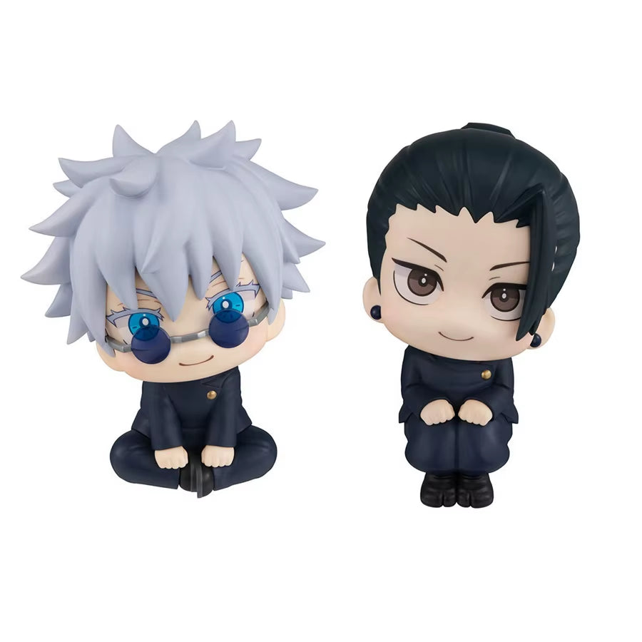 10Cm Jujutsu Kaisen Anime Figure Look up Q Version Satoru Gojo/Geto Suguru Action Figure Fushiguro Toji/Okkotsu Yuta Figurine