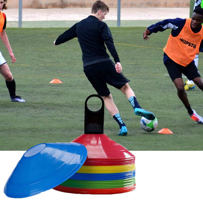 Soccer Cones Set Football Training Equipment for Kid Pro Disc Cones Agility Exercise Obstacles Avoiding Sports Accessories