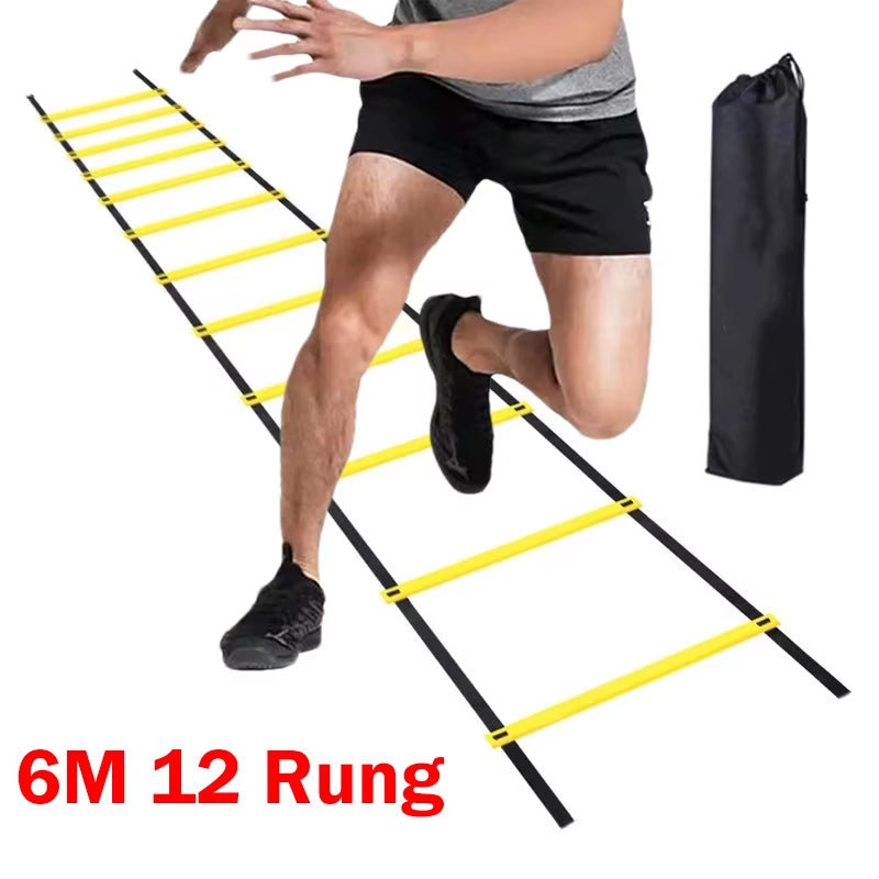 Agility Ladder Set Soccer Speed Parachute Football Cones Set Soccer Football Speed Training Ladder Sports Running Equipment