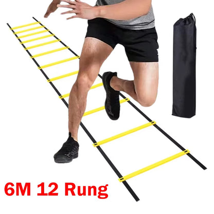 Agility Ladder Set Soccer Speed Parachute Football Cones Set Soccer Football Speed Training Ladder Sports Running Equipment