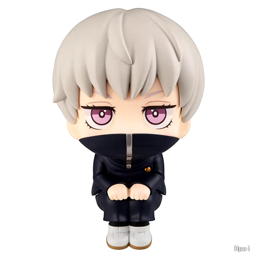 10Cm Jujutsu Kaisen Anime Figure Look up Q Version Satoru Gojo/Geto Suguru Action Figure Fushiguro Toji/Okkotsu Yuta Figurine