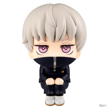 10Cm Jujutsu Kaisen Anime Figure Look up Q Version Satoru Gojo/Geto Suguru Action Figure Fushiguro Toji/Okkotsu Yuta Figurine