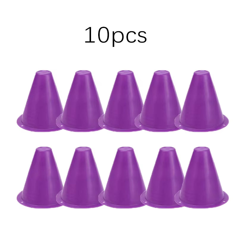 8Cm Plastic Skate Marker Cones Roller Football Soccer Training Equipment Marking Cup Roller Skating Roadblock Accessories