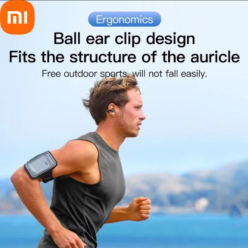 Xiaomi T7500 Bluetooth Earphones Wireless Hifi Stereo Sports Earphones Bone Conduction Headphones with Microphone for Game Music