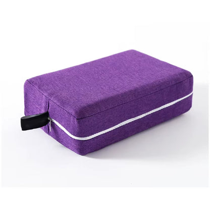Yoga Block Set Pilates Brick Fitness Belt Set for Exercise Workout Fitness Training Block Brick Stretching Belt Yoga Bolster Bag