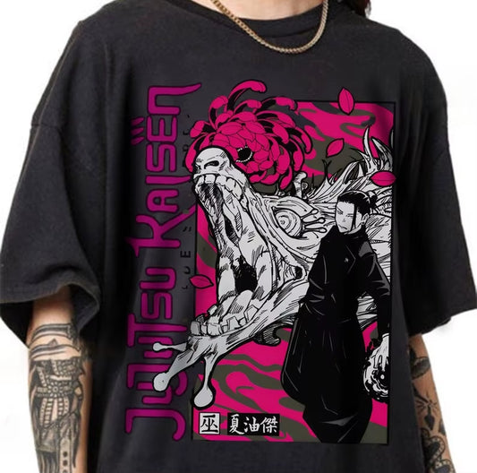 Jujutsu Kaisen T-Shirt, Inspired Anime Suguru Geto T-Shirt Black- Anime Gift