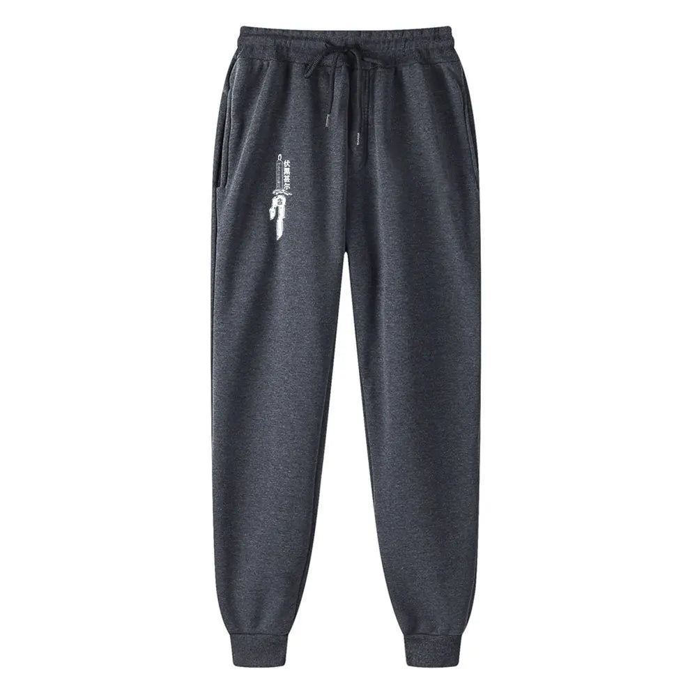 Anime Jujutsu Kaisen Sports Pants Running Workout Jogging Long Pants Gym Sport Trousers for Men Jogger Sweatpants