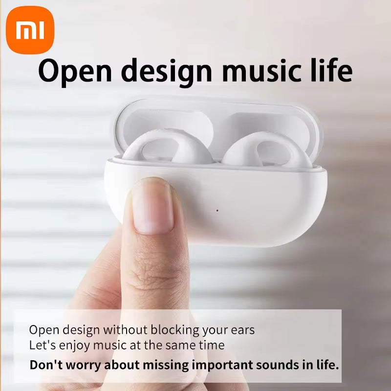 Xiaomi T7500 Bluetooth Earphones Wireless Hifi Stereo Sports Earphones Bone Conduction Headphones with Microphone for Game Music