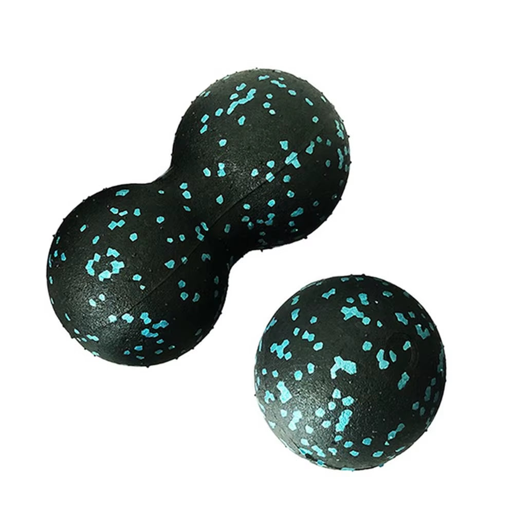 EPP Peanut Massage Ball Lacrosse Myofascial Ball Set Yoga Pilates Roller for Physical Therapy Deep Tissue Massage Relieve Pain