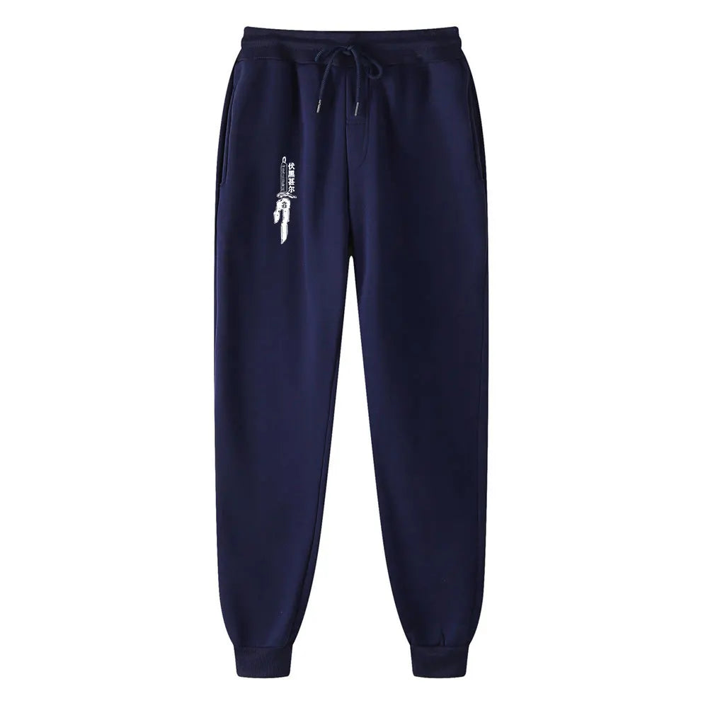 Anime Jujutsu Kaisen Sports Pants Running Workout Jogging Long Pants Gym Sport Trousers for Men Jogger Sweatpants