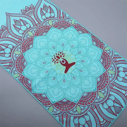 New Yoga Blanket Yoga Towel Yoga Hall Quick-Drying Towel Fitness Towel Printing Sports Travel Quick-Drying Anti-Slip Pilates