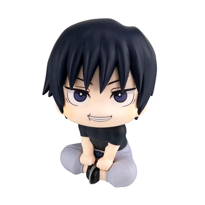 10Cm Jujutsu Kaisen Anime Figure Look up Q Version Satoru Gojo/Geto Suguru Action Figure Fushiguro Toji/Okkotsu Yuta Figurine