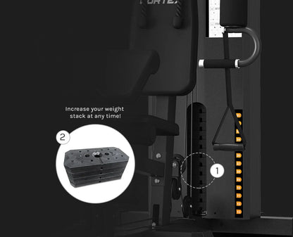 SS3 Home Gym with Integrated Front/Rear Fly